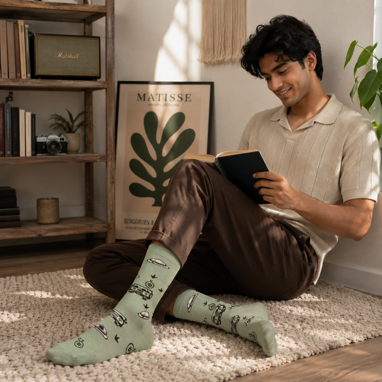 Jungle Safari Pack of 3-Crew Socks