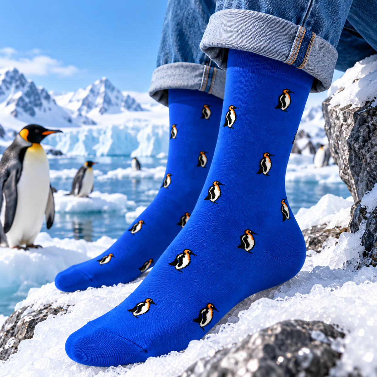 Waddle & Wing Pack Of 3-Crew Socks