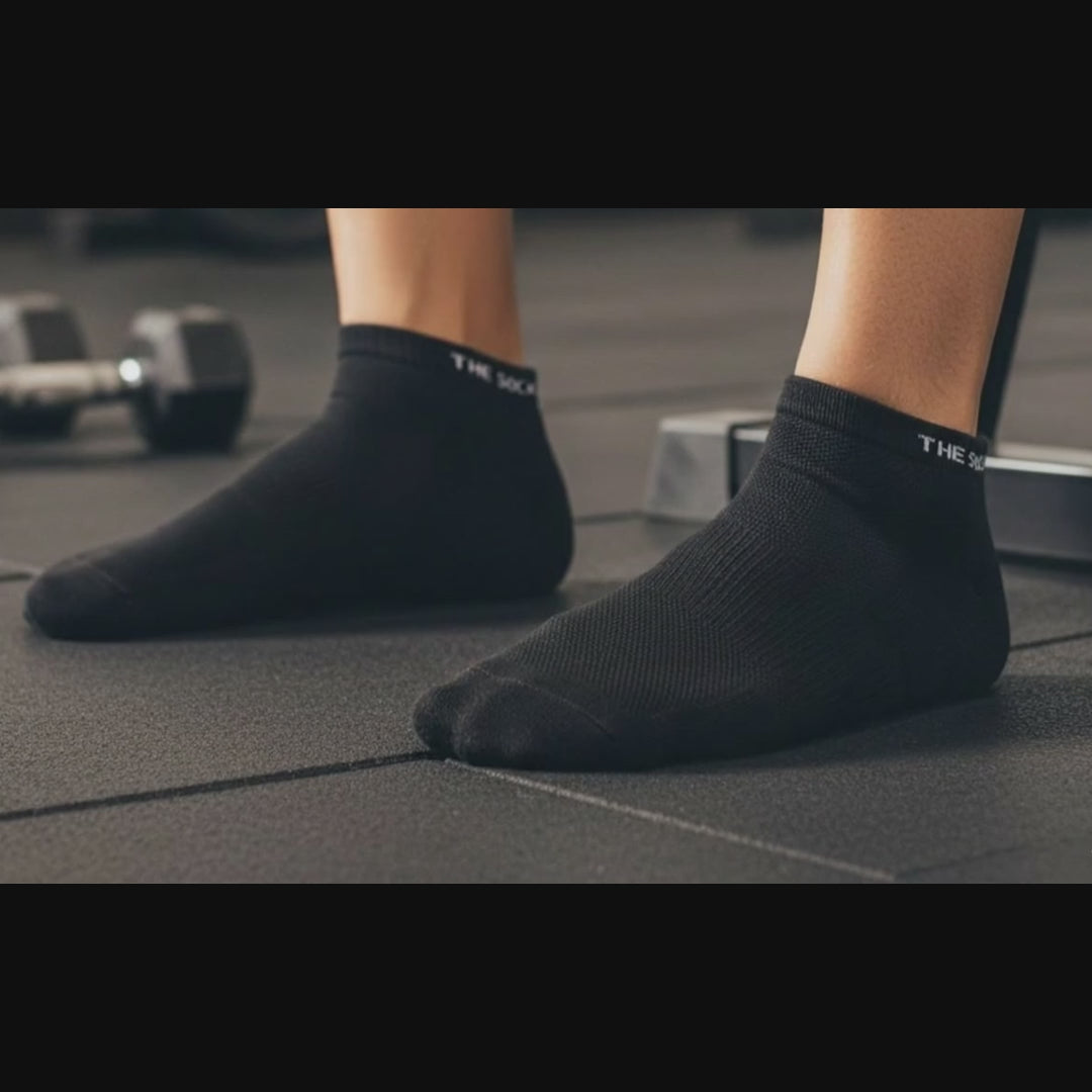 Sports Running Ankle Socks Classic Pack of 3