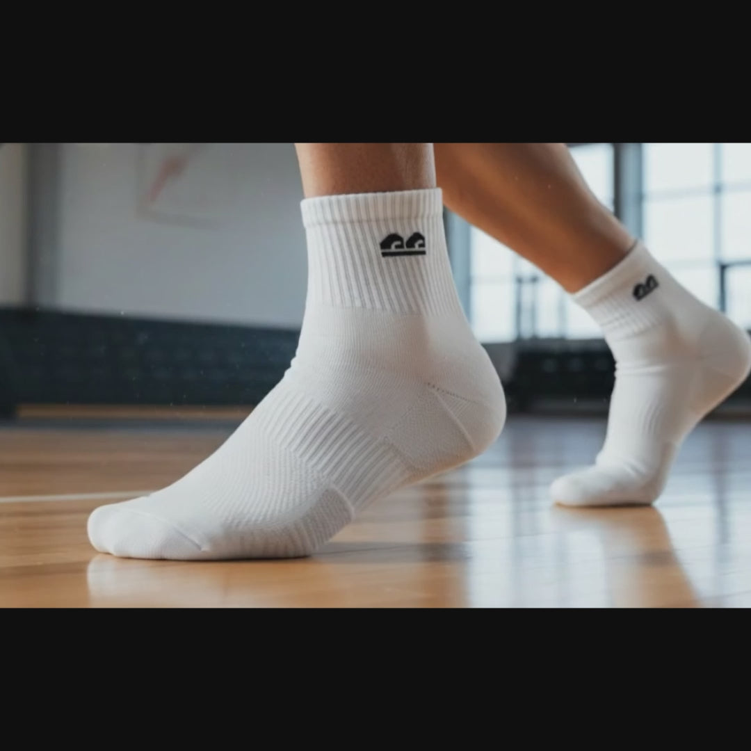 Design Rib Ankle Socks-Multicolor Pack of 3