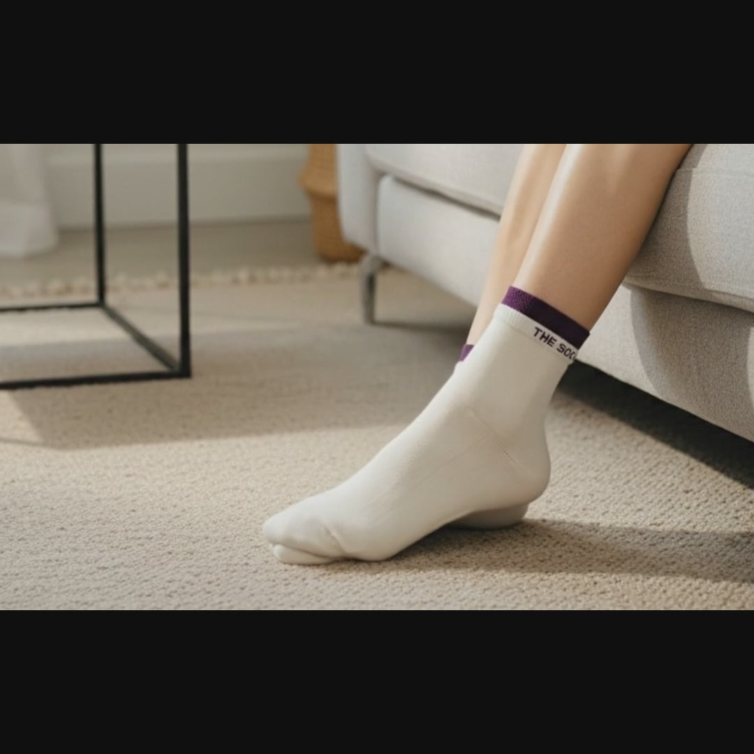 Sports All Purpose Ankle Socks-Multicolor Pack of 3