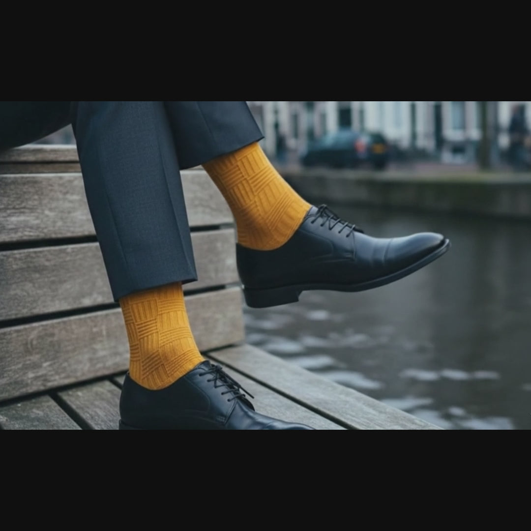 Formal Everyday Crew Socks-Multicolor Pack of 6
