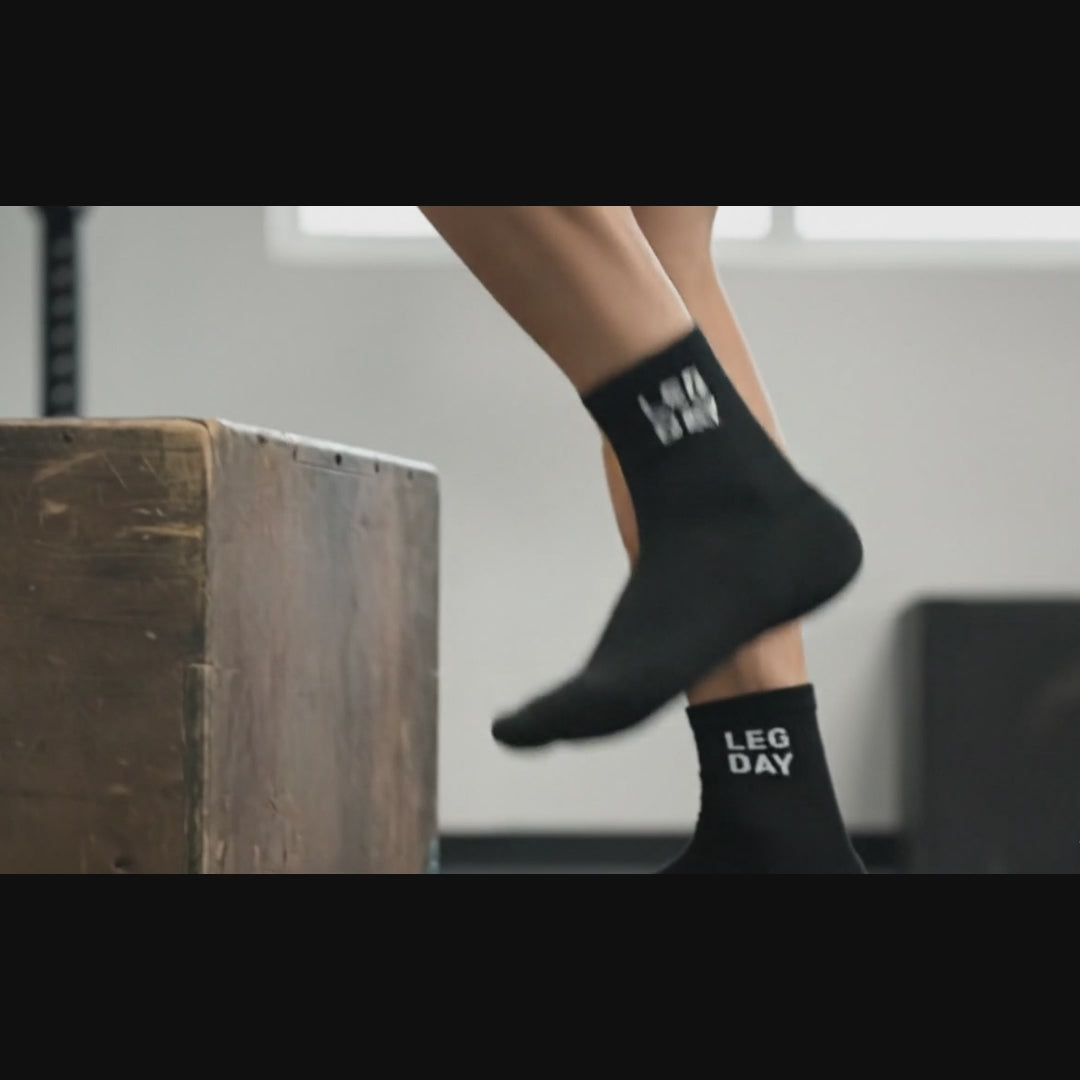 Sports GYM 4 Ankle Socks-Black Pack of 5