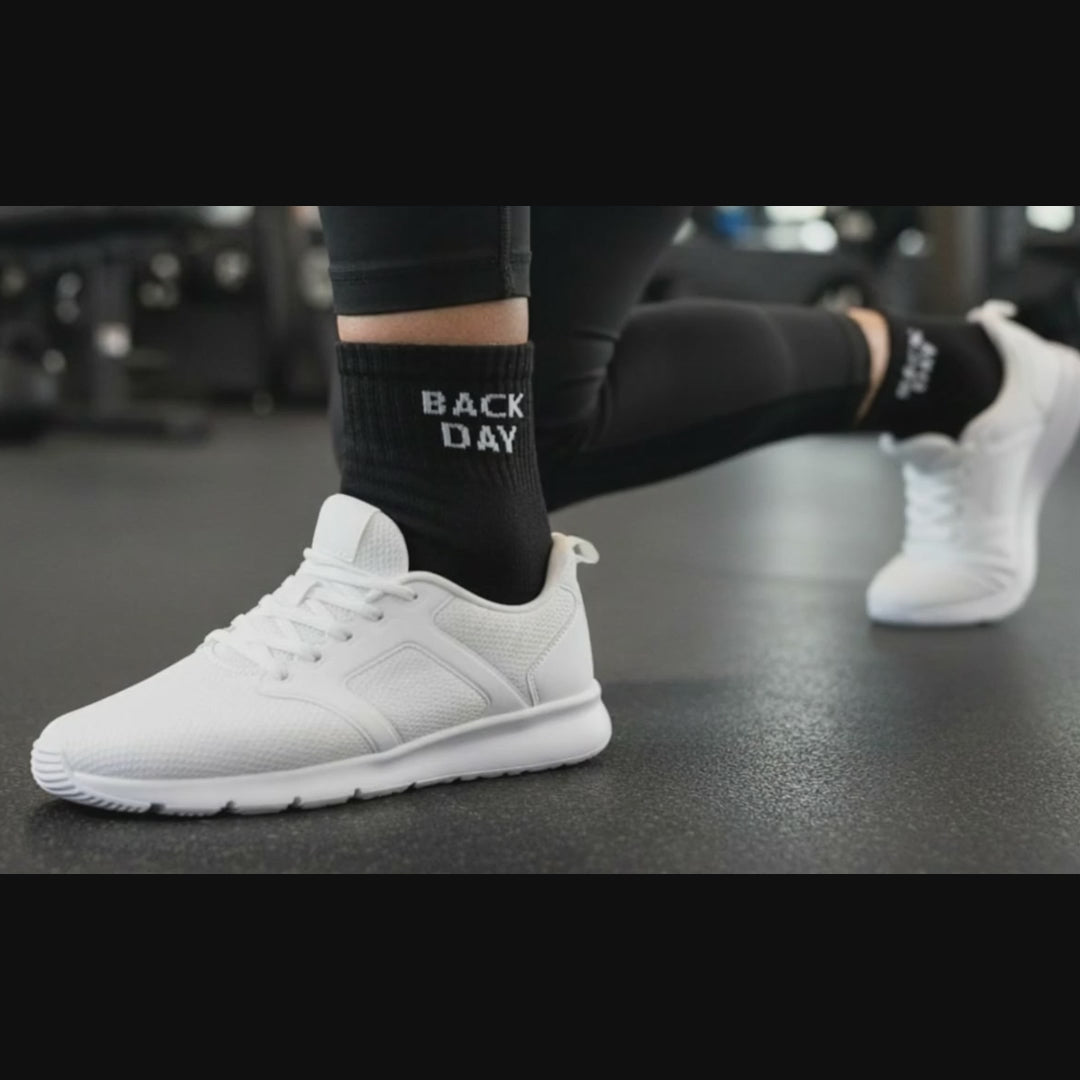 Sports GYM-Weekly Ankle Socks-Monochrome Combo-Pack of 10