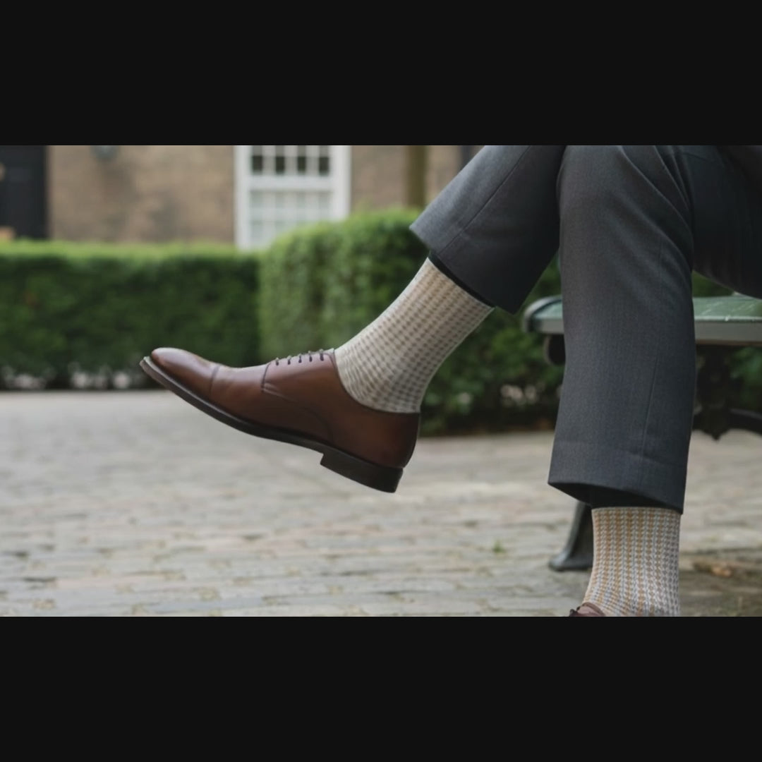 Formal Design Crew Socks-Pop of Hues Pack of 3