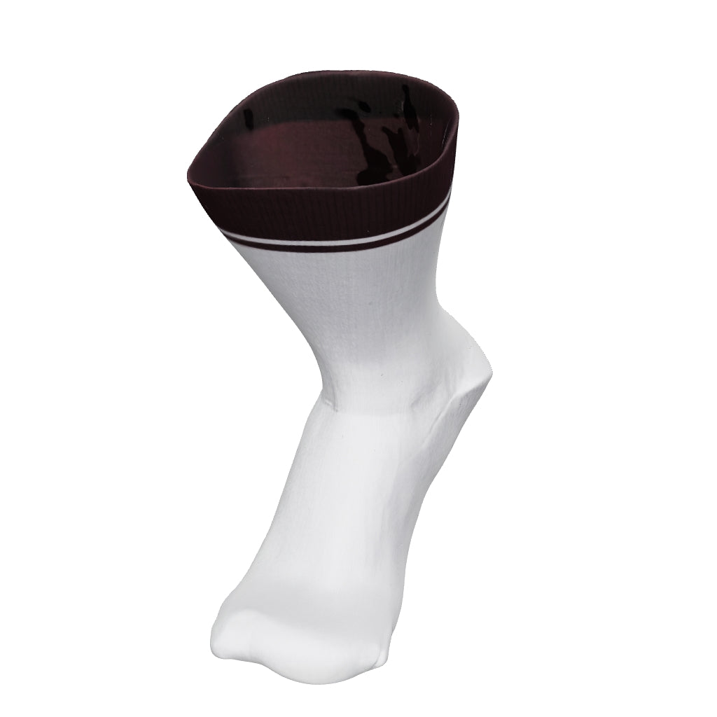 Formal Everyday Crew Socks-White Hues Pack of 3