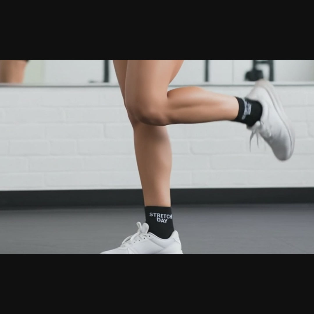 Sports GYM 6 Ankle Socks-Black Pack of 5