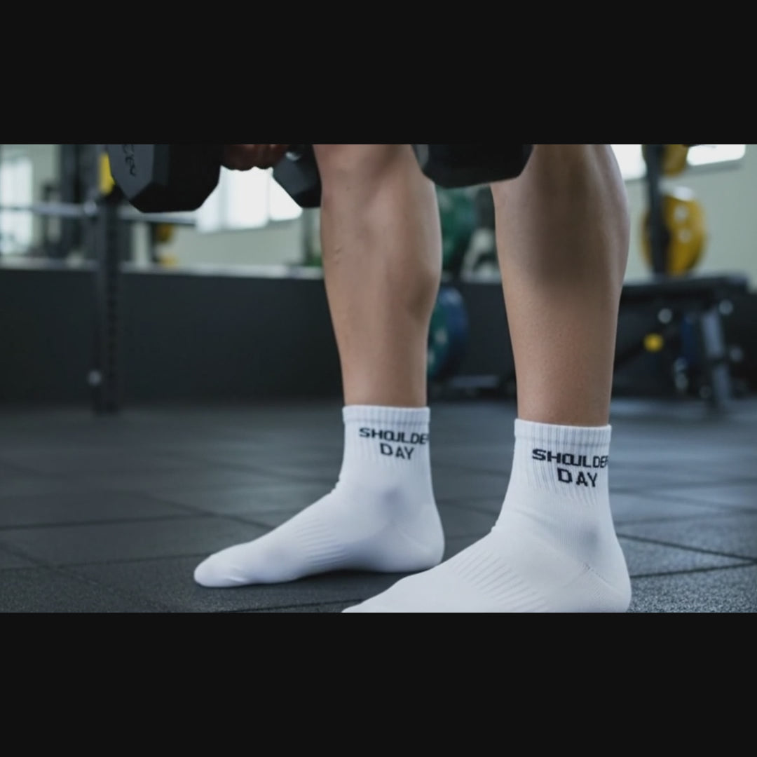 Sports GYM 1 Ankle Socks-White Pack of 5