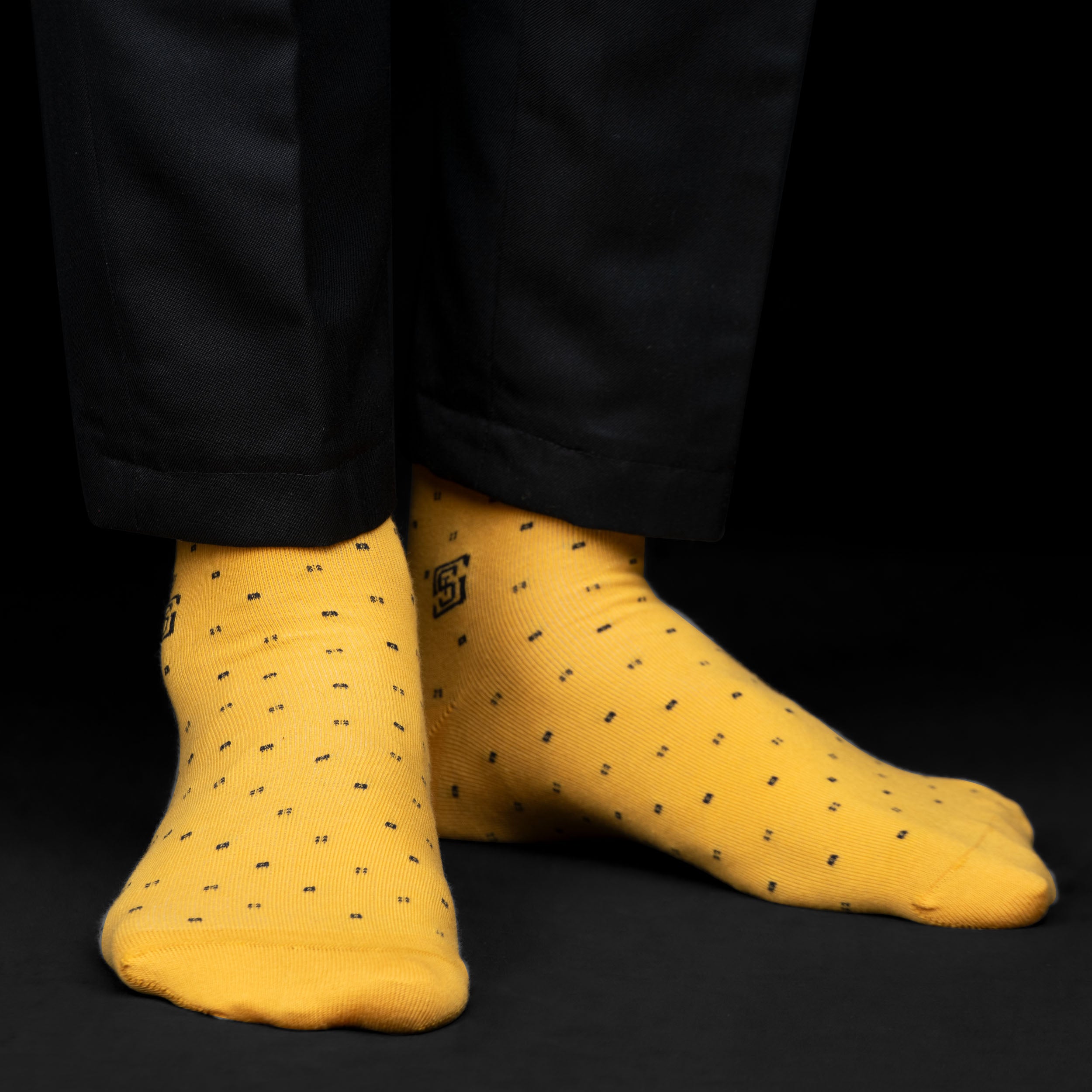Design Specticals Charm Ankle Socks-Canary Pack of 1