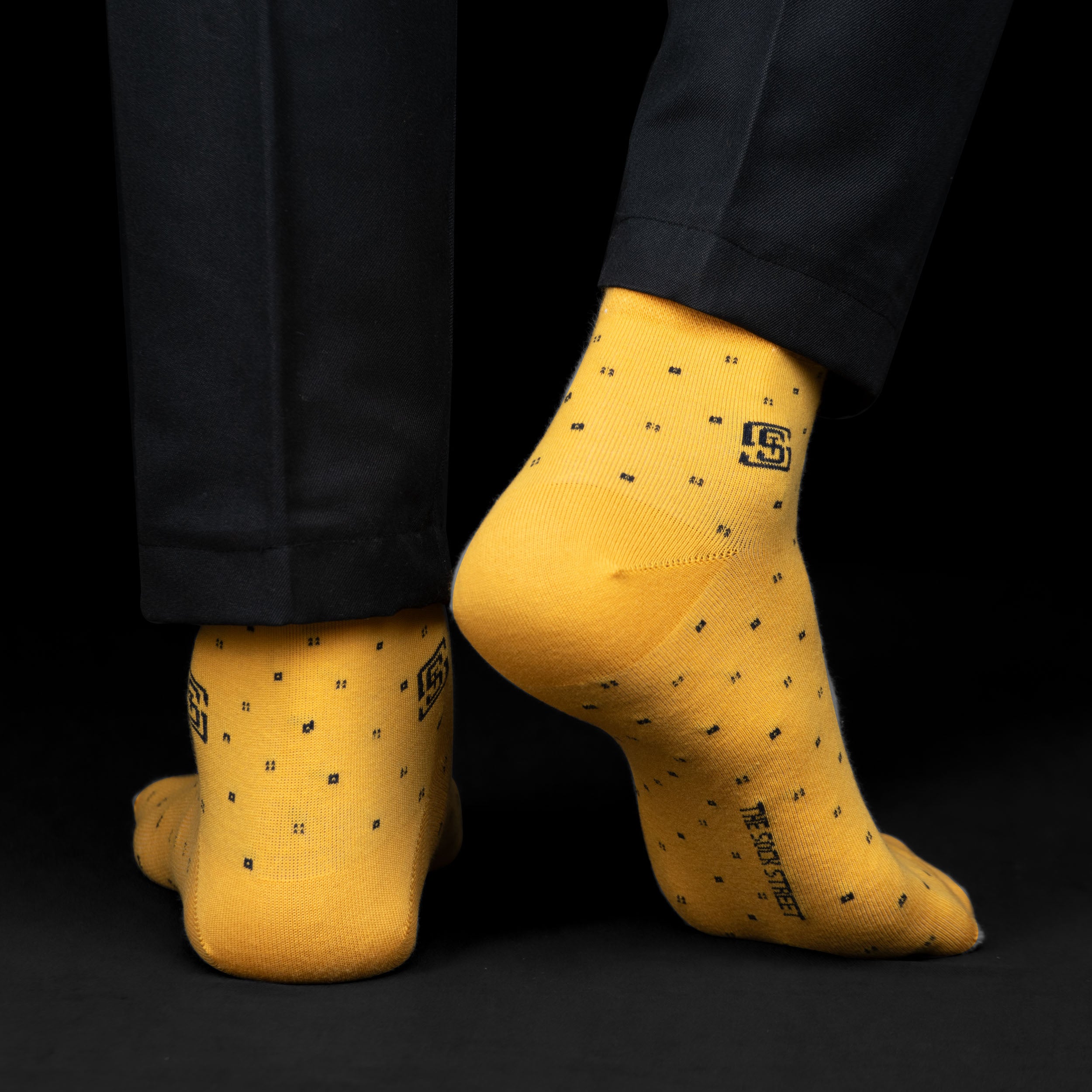 Design Specticals Charm Ankle Socks-Canary Pack of 1