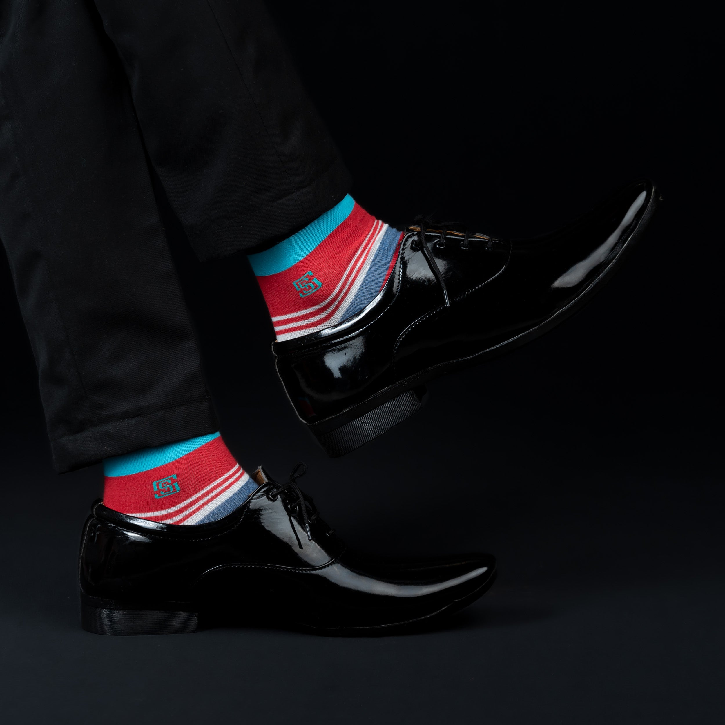 Design Stripe Ultra-Smooth Ankle Socks (1 Pairs)