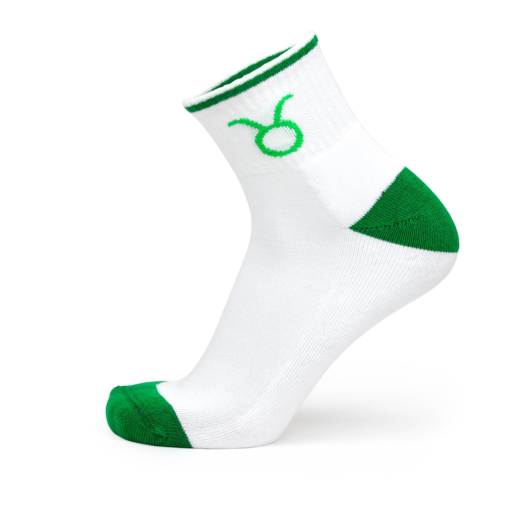 Design Taurus Ankle Socks-White Base Pack of 3